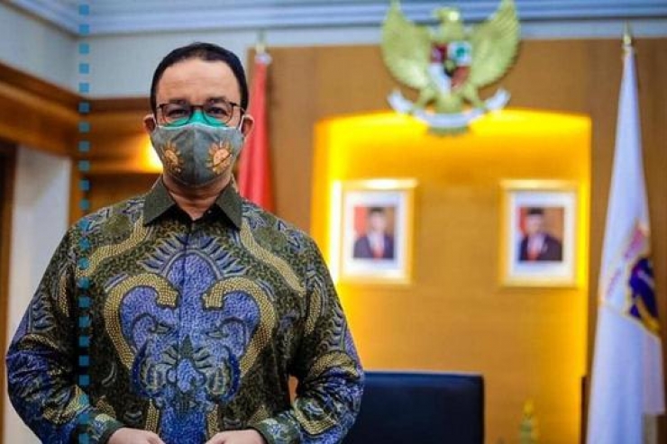 Klaster Perkantoran di Jakarta Melonjak, Anies Baswedan : Jangan Lepas Masker di Kantor