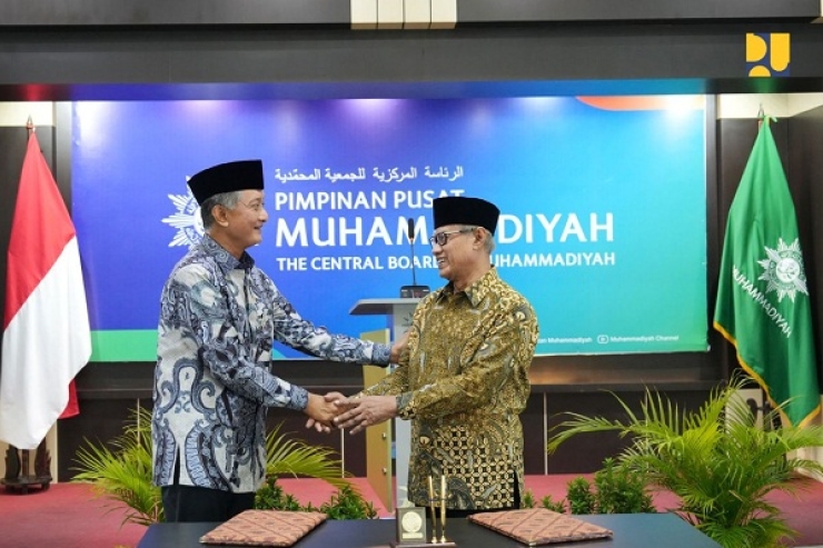 Momentum HUT Ke-80 RI, Kementerian PU dan PP Muhammadiyah Sepakat Perkuat Pembangunan Pendidikan, Kesehatan dan Sosial