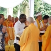 Dirjen Bimas Buddha Apresiasi Pelaksanaan Upasampada dan Pabbajja di Candi Muaro Jambi