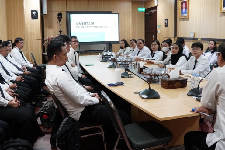 Orientasi CPNS Ditjen Bimas Buddha, Membangun ASN Adaptif, Beretika Serta Mampu Berkolaborasi