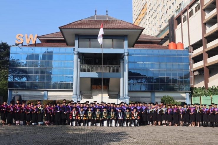 STABN Sriwijaya Tangerang Gelar Wisuda ke-19, Lahirkan 106 Lulusan Siap Bersaing Global