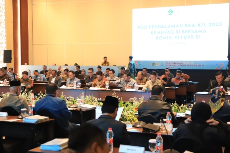 Focus Group Discussion, Kemenag dan DPR Bahas Anggaran 2025