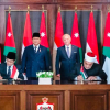 Menag RI dan Dua Menteri Yordania Jalin Sinergi Bidang Wakaf dan Pendidikan