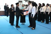 BNPB Kukuhkan 173 PPPK, Teguhkan Profesionalisme dan Integritas Aparatur