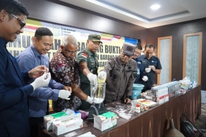 Sebanyak 73 Barang Bukti Perkara Dimusnahkan Kejari Sanggau