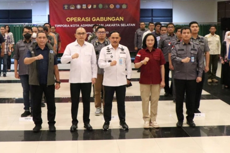 Wujudkan Keamanan Masyarakat, Kanim Jakarta Selatan Gelar Operasi Gabungan