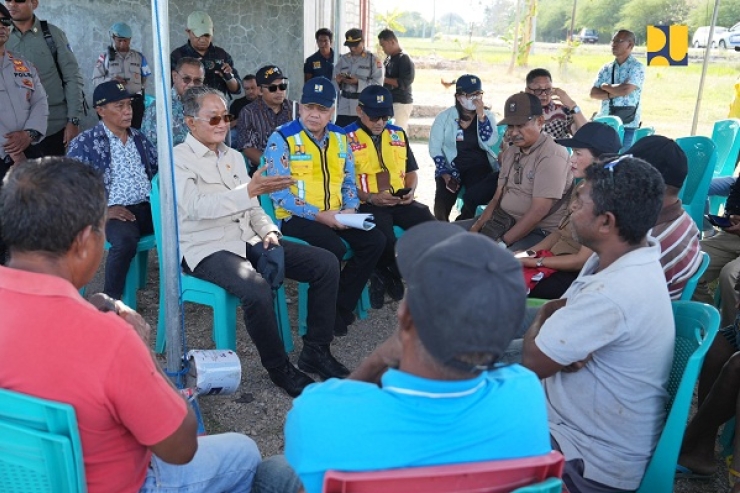 Kementerian PU: Daerah Irigasi Raknamo Perkuat Distribusi Air Petani di Kupang