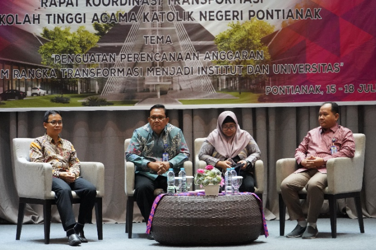 Wujudkan Program Prioritas, Transformasi STAKat Negeri Pontianak Menuju Institut