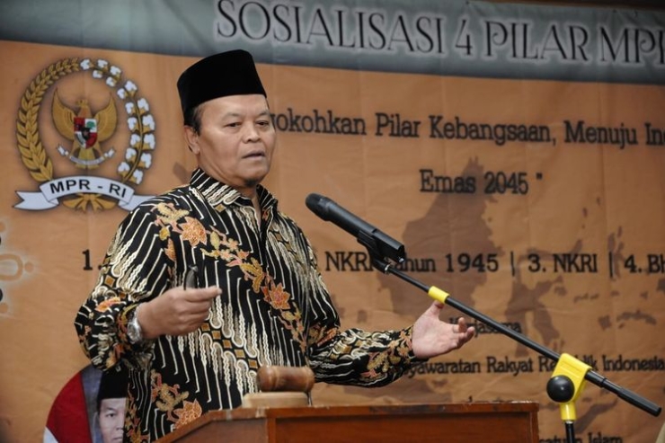 Sosialisasi 4 Pilar MPR, HNW Ajak FKPPI Jaksel untuk Menjaga NKRI