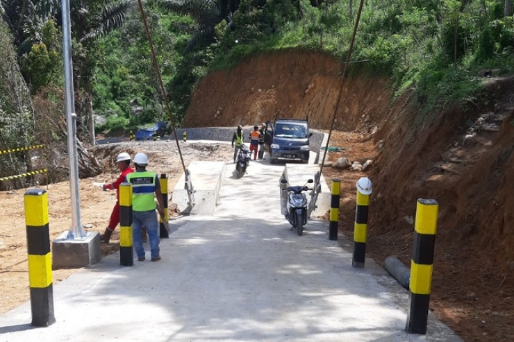 Pulihkan Konektivitas Palopo-Toraja, Kementerian PUPR Selesaikan Pembangunan Jembatan Gantung