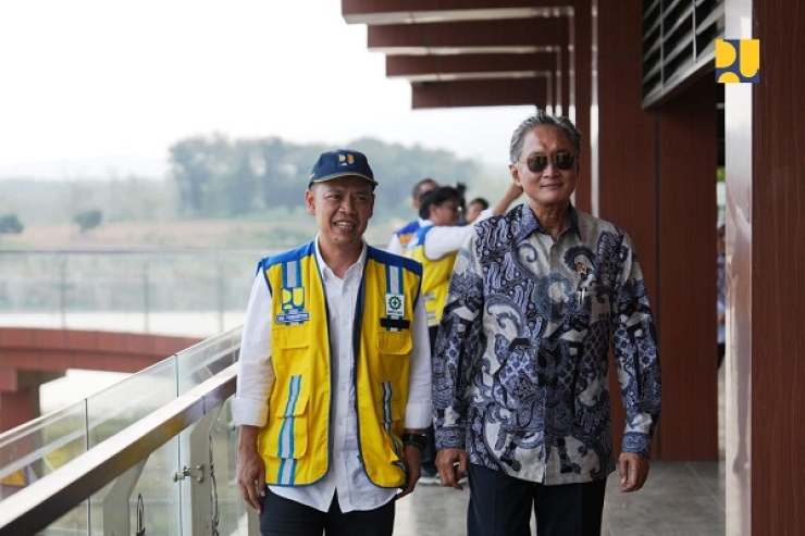 Dukung Ketahanan Pangan di Nganjuk, Menteri Dody Pastikan Suplai Air Irigasi Bendungan Semantok Stabil