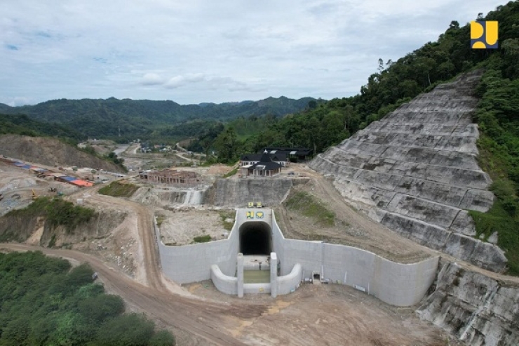 Progres Pembangunan Bendungan Bulango Ulu Capai 85,6 Persen, Dukung Swasembada Pangan di Gorontalo