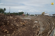 Kurangi Risiko Banjir Bandang dan Mitigasi Lahar Gunung Gamalama, Kementerian PU Bangun 2 Sabo Dam di Sungai Rua Kota Ternate