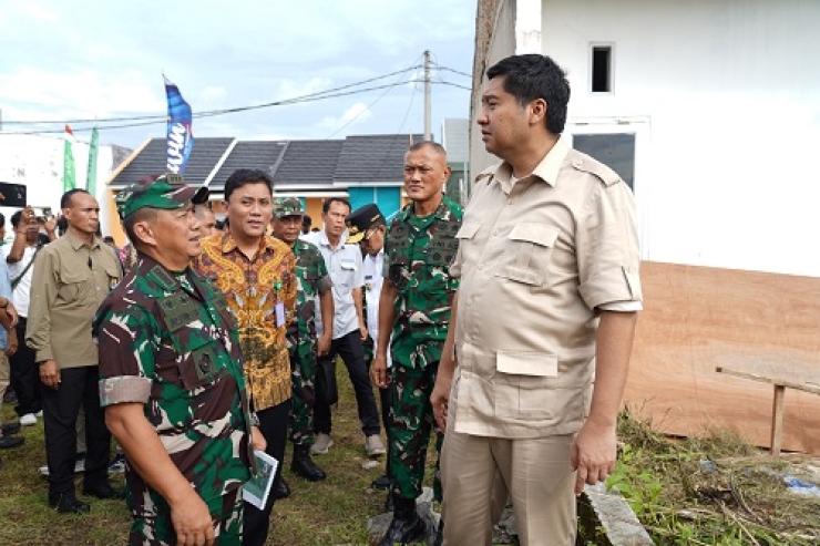 TNI AD dan TWP AD Groundbreaking Pembangunan Ribuan Rumah Non-Dinas Prajurit dan PNS