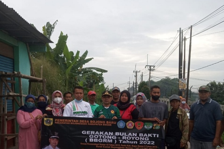 Camat Bojong Gede Edi: Gerakan BBGRM Meningkatkan Kebersamaan dan  Kebersihan Lingkungan