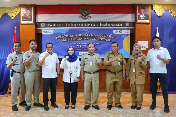 Inovasi Brantas Abipraya, Budidaya Maggot BSF sebagai Solusi Kelola Sampah dan Peluang Ekonomi Hijau