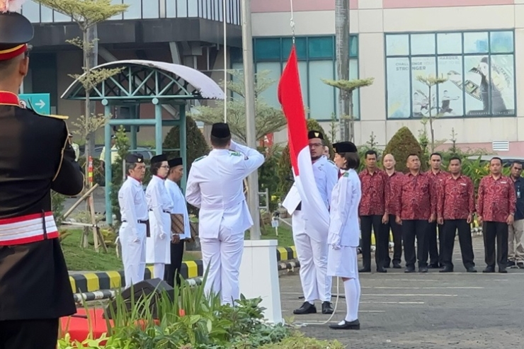 Meriahkan 80 Tahun Kemerdekaan RI, Hotel Ciputra Jakarta Gelar Upacara Bersama