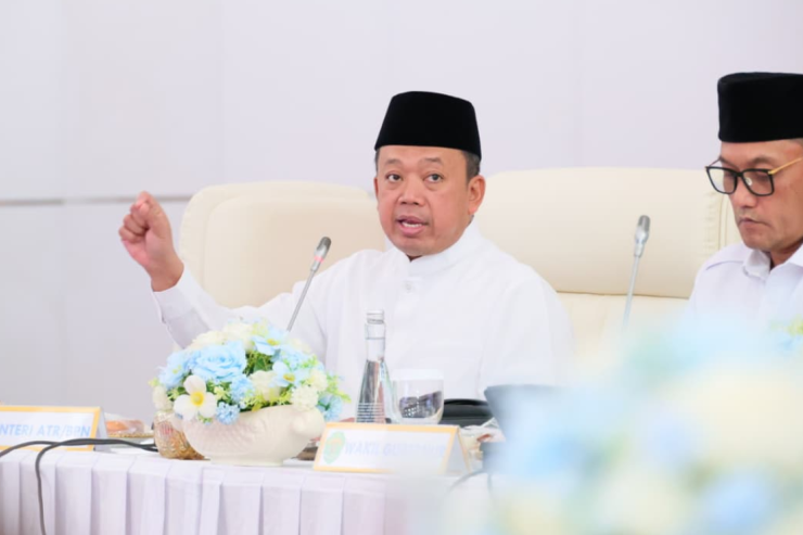 Rapatkan Barisan Kepala Daerah Se-Kaltim, Menteri Nusron: Solusi Penyelesaian Masalah Pertanahan Harus Berbasis Kemanusiaan
