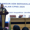 Jaga Kedaulatan Negara, Irjen Bangun Rasa Kebanggaan CPNS Kementerian ATR/BPN