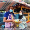 Cegah Penyebaran Covid-19, Djakarta Lloyd Bagikan Masker Untuk Pedagang Kaki Lima