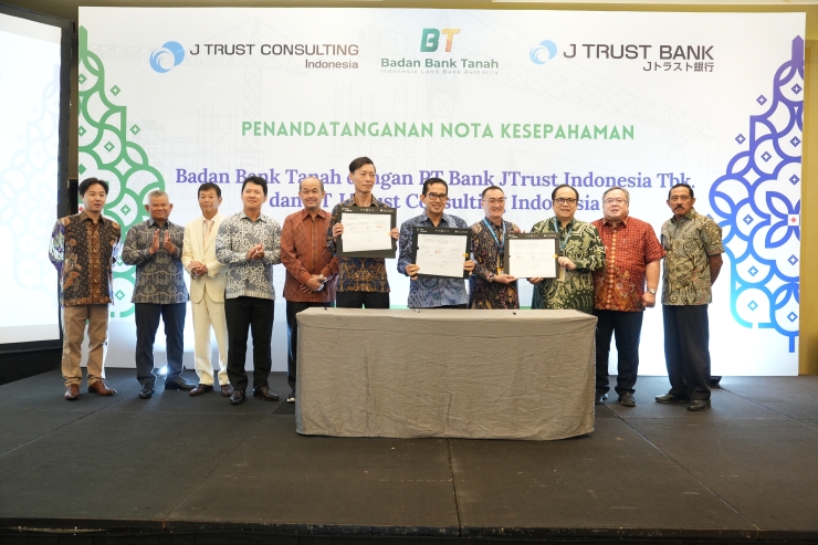 Bank Tanah Gandeng J Trust untuk Berinventasi di PPU