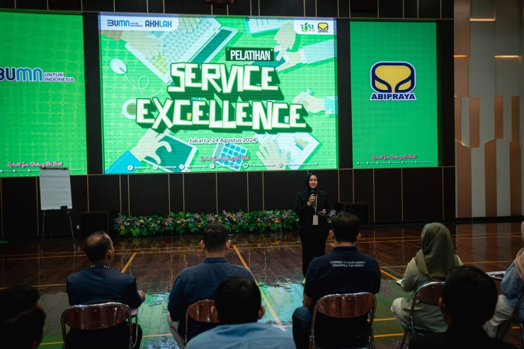 Komitmen Wujudkan Pelayanan Prima, Brantas Abipraya Gelar Pelatihan Service Excellence