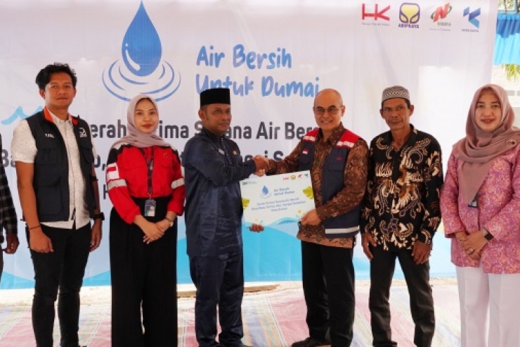 Brantas Abipraya Sediakan Sarana Air Bersih bagi Ribuan KK di Dumai