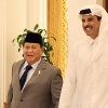 Prabowo Bersama Emir Qatar Bahas Hubungan Bilateral