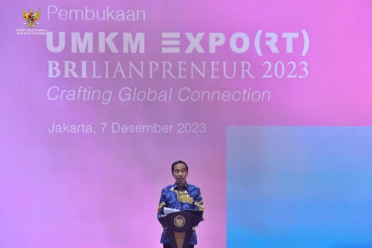 Jokowi Minta BUMN  untuk Perbaiki Kredit UMKM