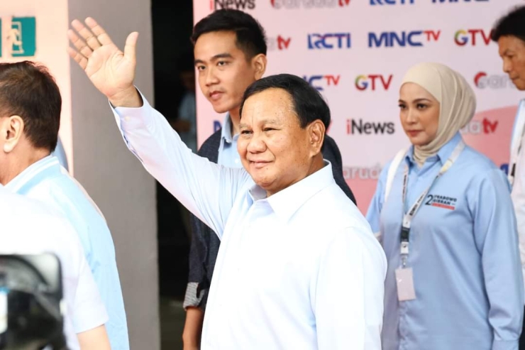 Prabowo Ucapkan Terima Kasih kepada Rakyat usai Ditetapkan Menang 