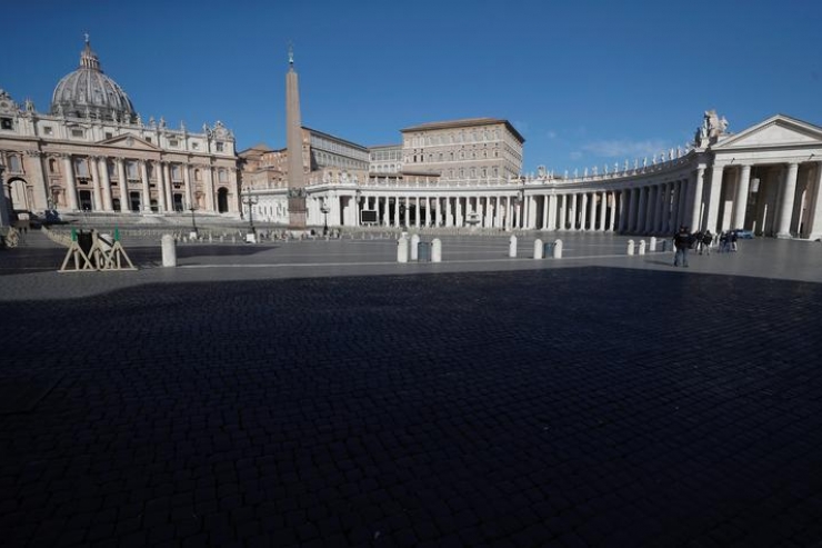 Cegah Wabah Corona, Vatikan Tutup Semua Gereja di Roma