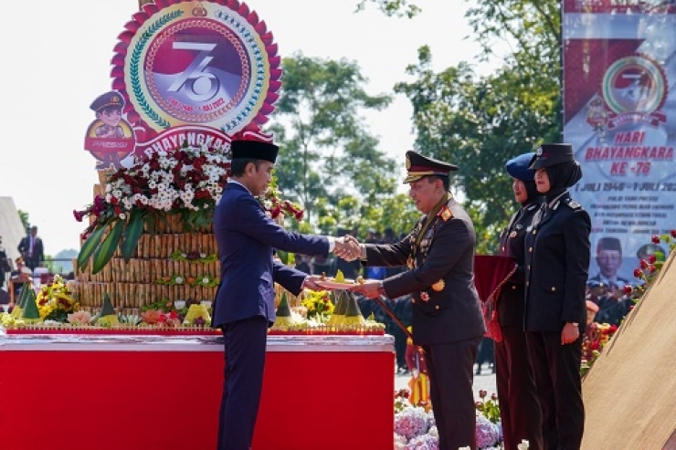 Rangkaian Kegiatan HUT Bhayangkara Semangat Jaga Persatuan dan Kesatuan 