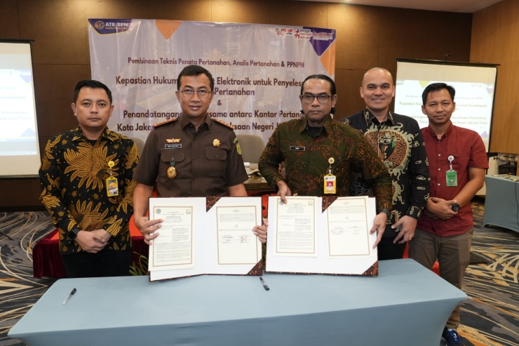 Perbarui MoU dengan Kejari, BPN Jaktim:  Tindak Lanjuti Arahan Menteri ATR/BPN