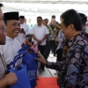 Menteri Trenggono Bagikan 8,8 Ton Ikan Secara Gratis Jelang Tahun Baru 2024