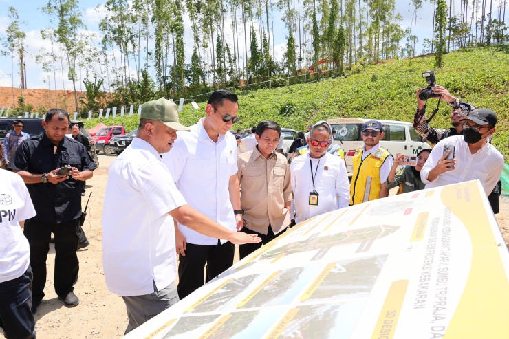 Perdana Kunjungi IKN, Menteri ATR/BPN Siapkan Lahan Clean and Clear