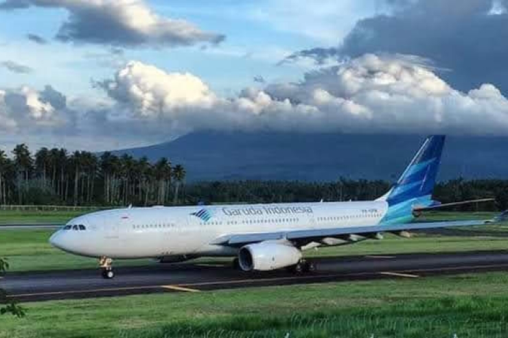 Penerbangan Calon Haji dengan Maskapai Garuda Balik ke Landasan