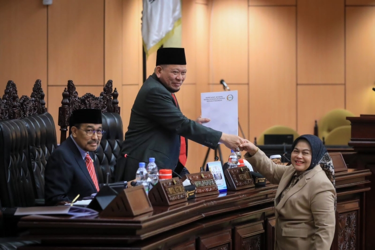 Komite IV DPD RI Sampaikan Hasil Fit and Proper Test Calon Anggota BPK RI Periode 2024-2029