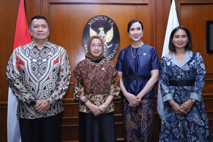 Bertemu Menteri Pariwisata, Menteri PANRB Dukung Penguatan Kepariwisataan Nasional