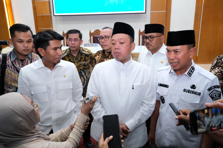Bersama Menteri Nusron, Wakil Ketua Komisi II DPR RI: Bahu-membahu Tuntaskan Masalah Pertanahan
