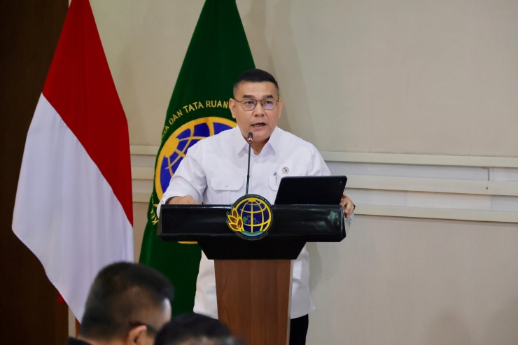 Terima Kunjungan P3N LEMHANNAS RI, Wamen Ossy Sampaikan Peran Kementerian ATR/BPN dalam Hilirisasi