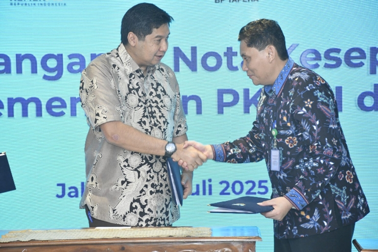BP Tapera dan BNI Taken MoU Penyaluran Pembiayaan Perumahan