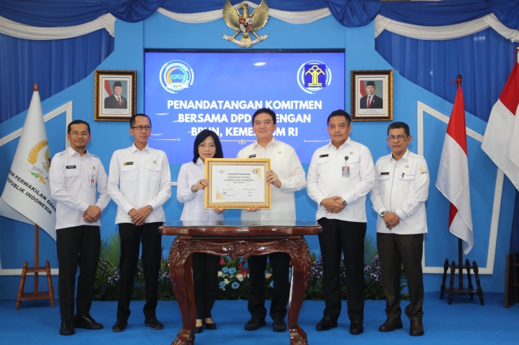 DPD RI Luncurkan JDIH iOS,  Produk Hukum DPD RI Ada di Genggaman Tangan