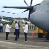 Prabowo Serahkan Pesawat Super Hercules C-130J Disaksikan Jokowi