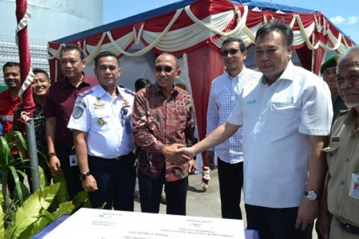 Elnusa Petrofin Resmikan Operasional TBBM Tanjung Pandan