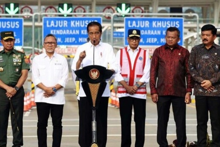 Resmikan Tol Pamulang-Cinere Raya-Bogor, Jokowi: Total Investasi Rp 4 Triliun