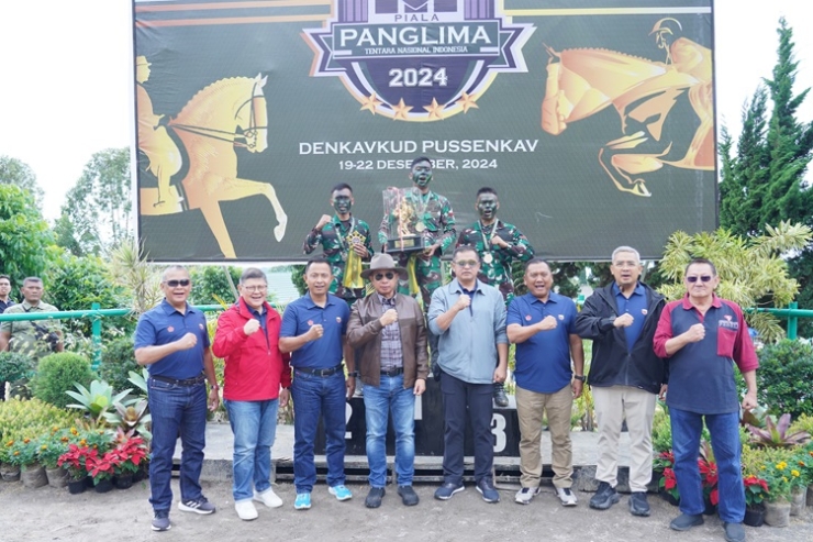 Kasad Hadiri Kejuaraan Berkuda Piala Panglima TNI 2024