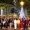 JS Luwansa Hotel and Convention Center Gelar Acara Penyalaan Lampu Natal