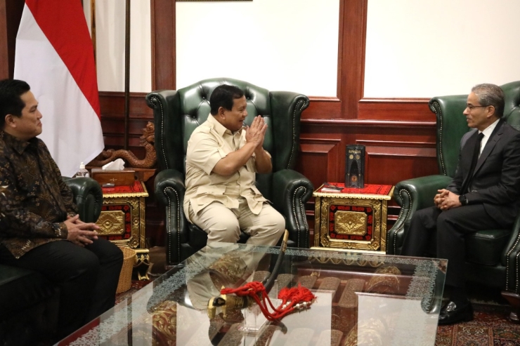 Prabowo Sebut Alabbar Antusias dengan Pembangunan RI