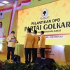 Lantik Pengurus DPD Golkar NTB, Airlangga Hartarto : Partai Golkar Sudah Punya Satu Narasi