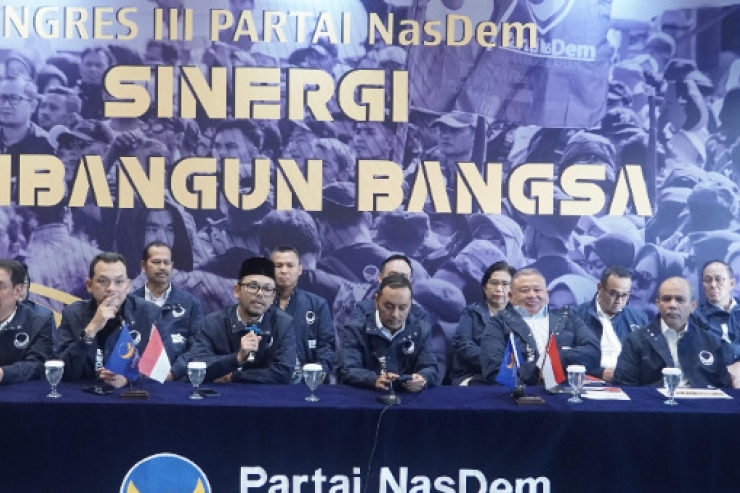 NasDem Bakal Gelar Kongres III Dihadiri oleh Jokowi dan Prabowo